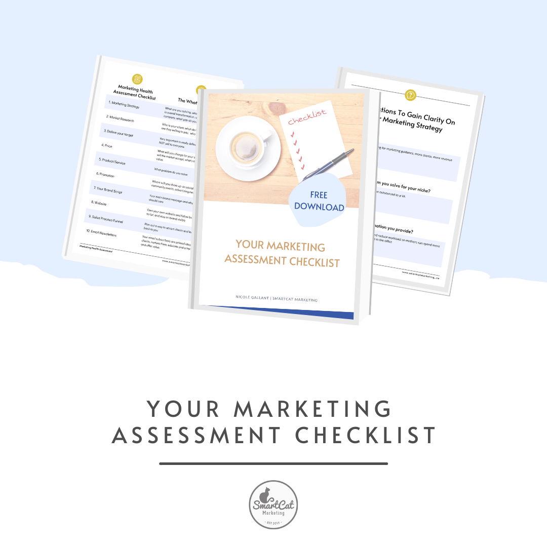 Marketing Assessment Checklist Cover